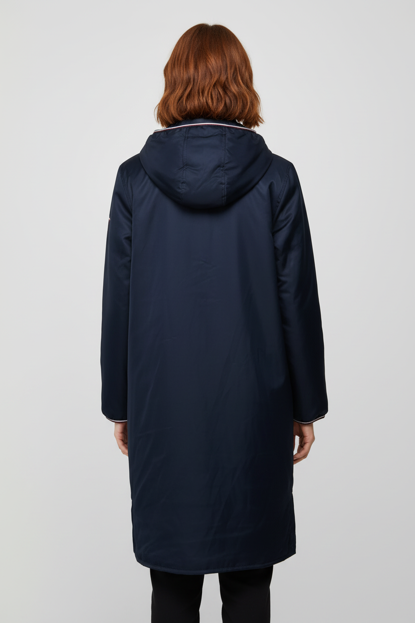 Tommy Hilfiger Damen Mantel Blau Größe XL