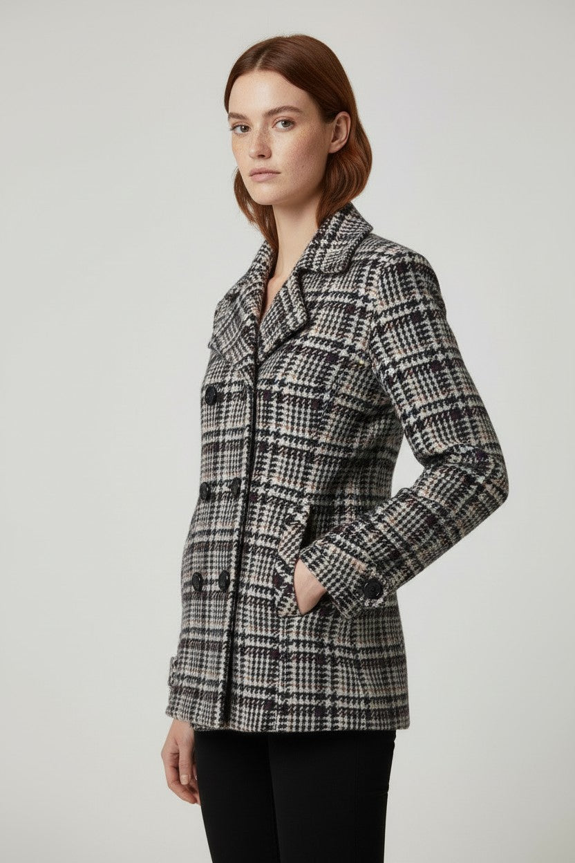 Tommy Hilfiger Damen Mantel Mehrfarbig Größe M