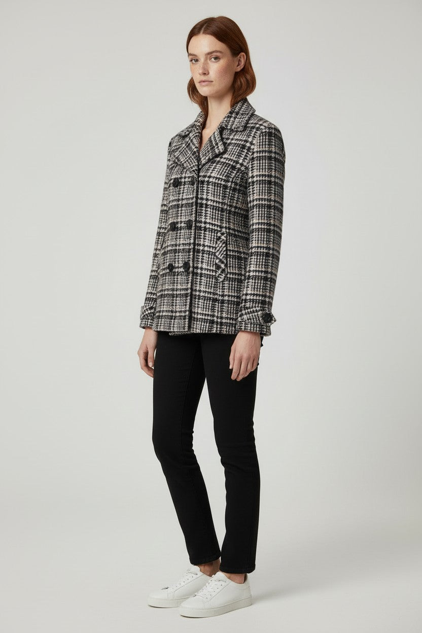 Tommy Hilfiger Damen Mantel Mehrfarbig Größe M