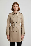 Tommy Hilfiger Damen Trenchcoat Beige Größe S