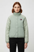 Tommy Hilfiger Jeans Damen Wendejacke Grün Größe S
