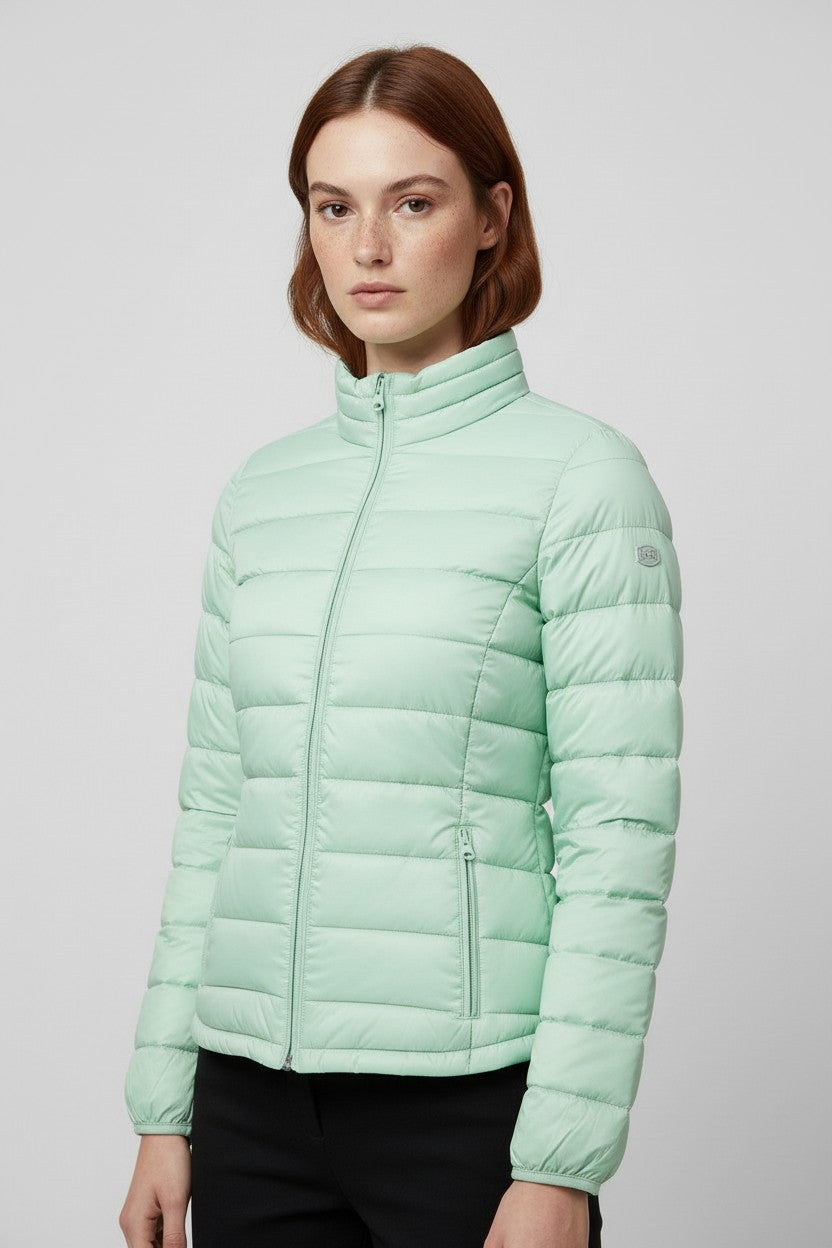 Diesel Damen Leichte Jacke Grün Größe L