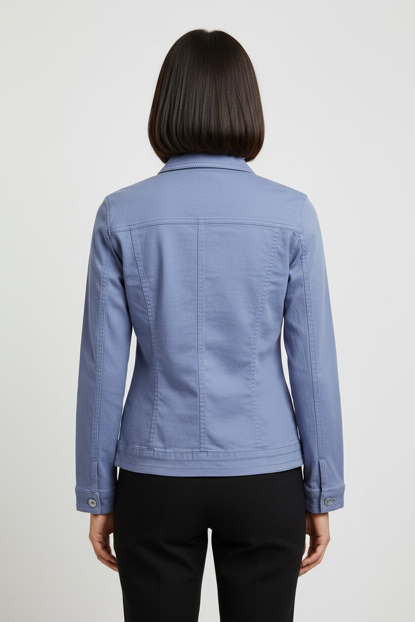ESPRIT Damen Jeansjacke Blau Größe L