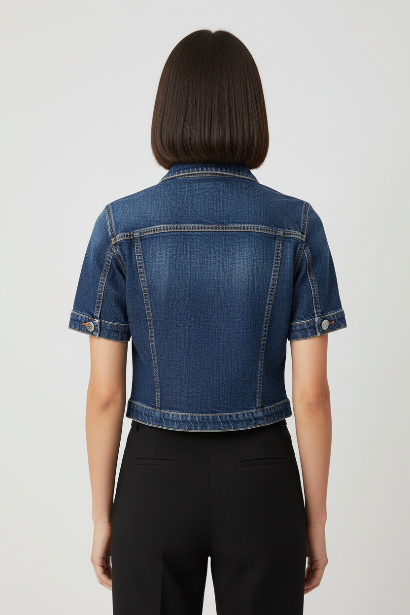 ESPRIT Damen Jeansjacke Blau Größe XL