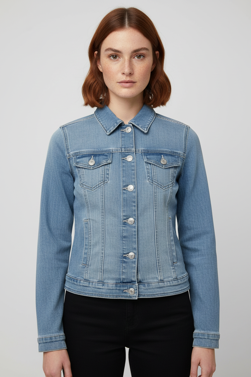 ESPRIT Damen Jeansjacke Blau Größe XS