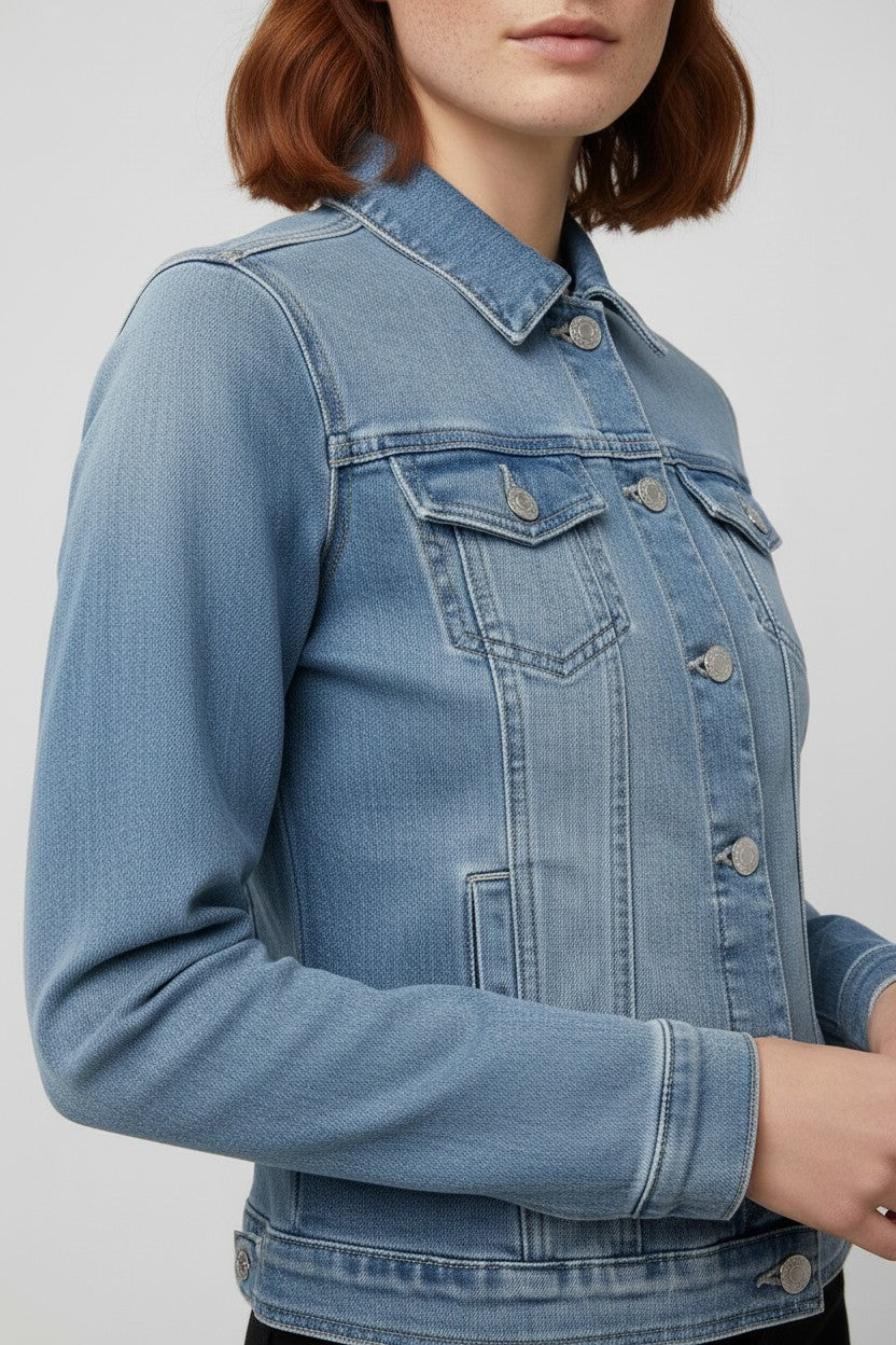 ESPRIT Damen Jeansjacke Blau Größe XS
