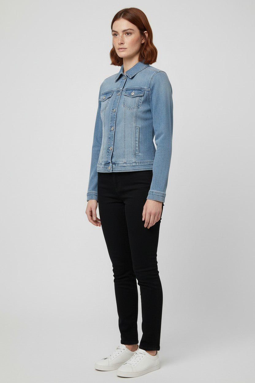 ESPRIT Damen Jeansjacke Blau Größe XS