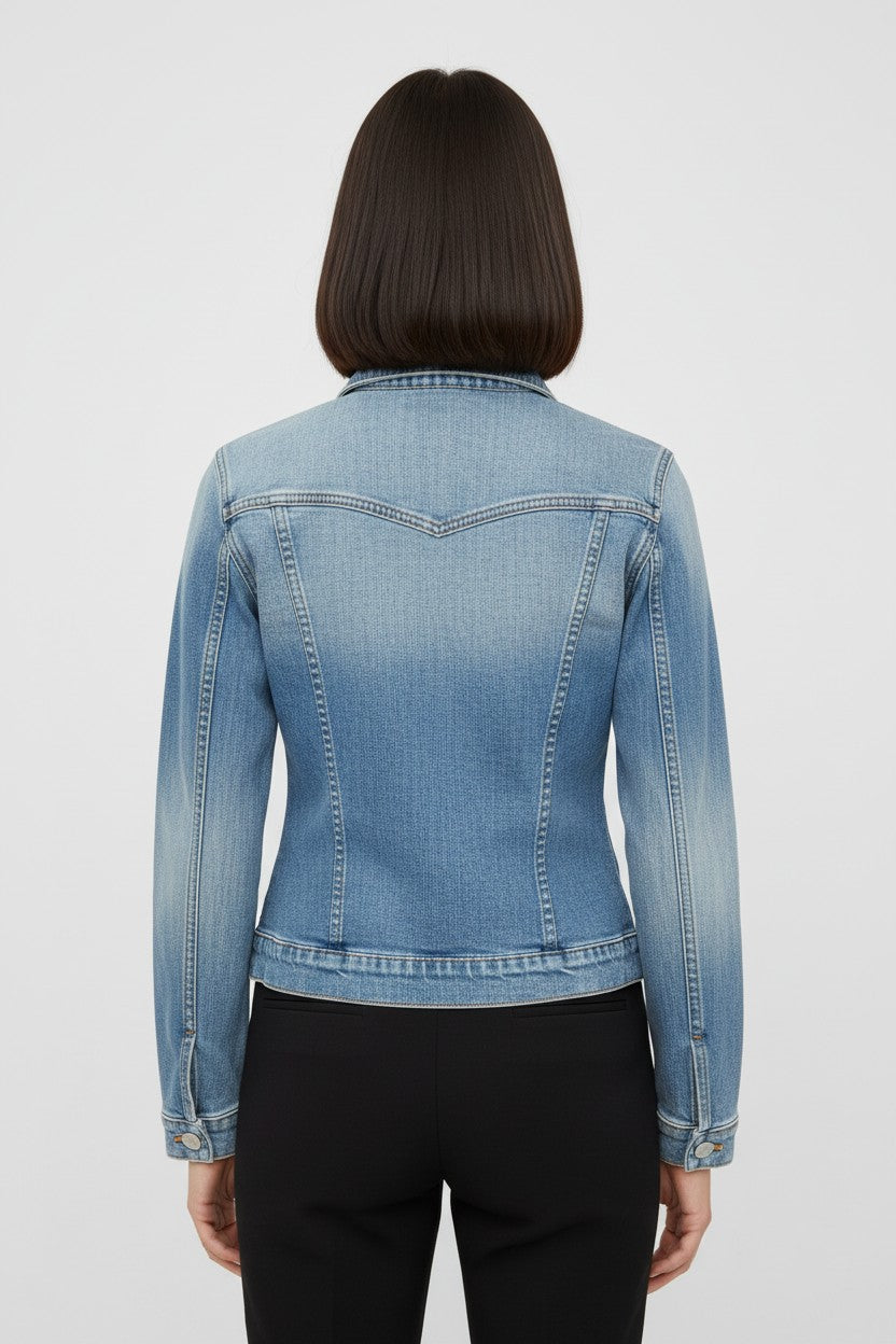 ESPRIT Damen Jeansjacke Blau Größe XS