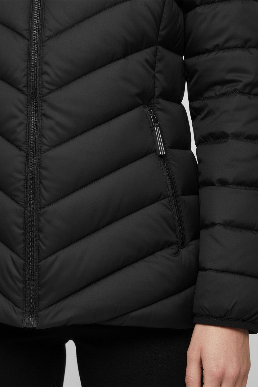 ESPRIT Damen Leichte Jacke Schwarz Größe XL