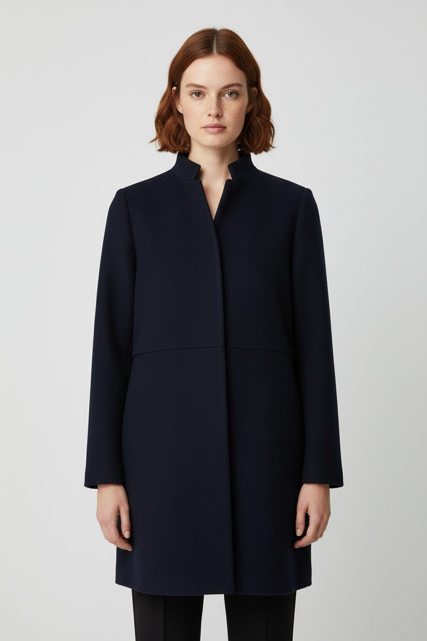ESPRIT Damen Mantel Blau Größe XXL