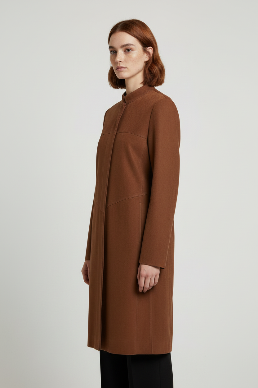 ESPRIT Damen Mantel Braun Größe M