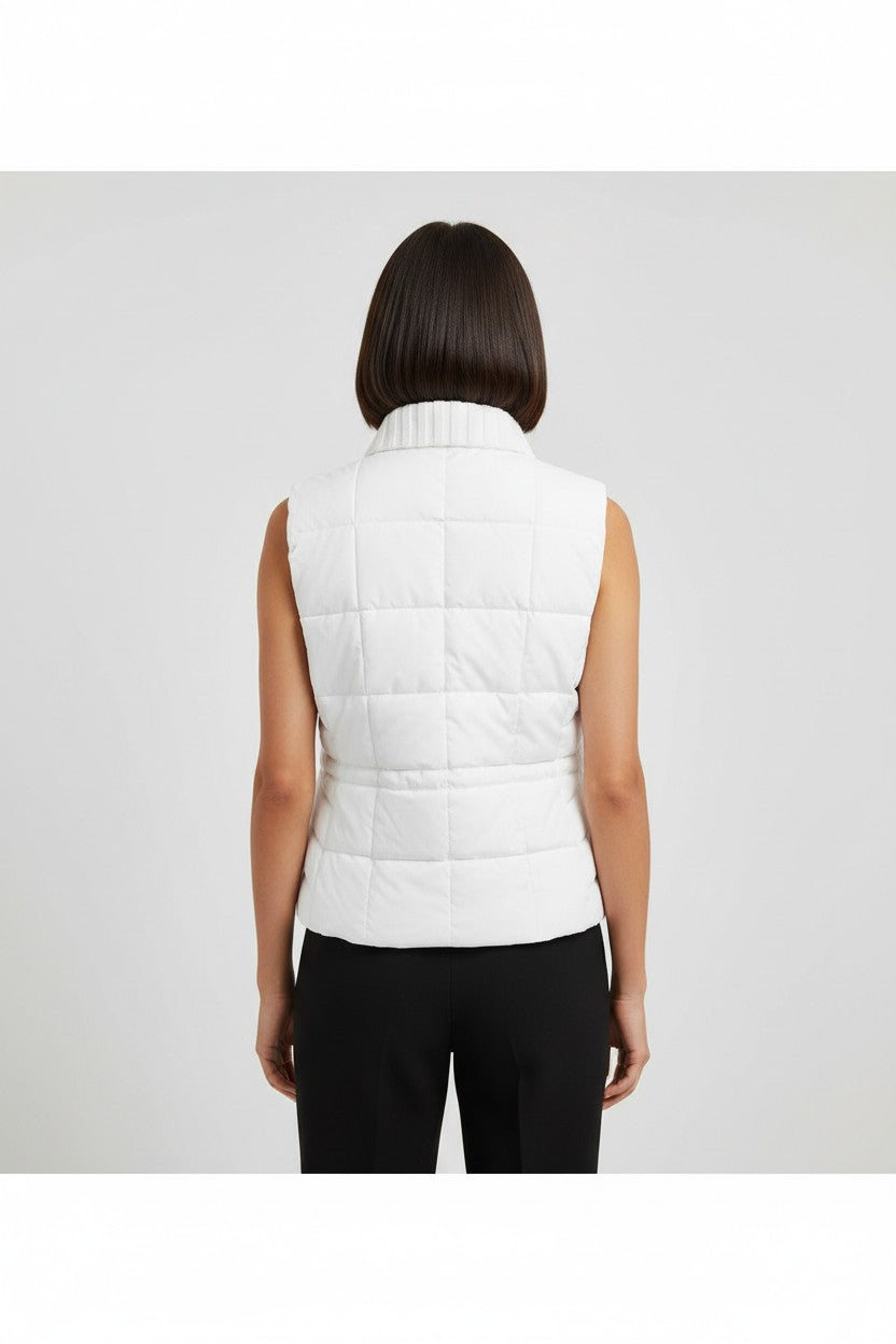 ESPRIT Damen Outdoor Weste Weiß Größe L