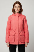ESPRIT Damen Regenjacke Rot Größe XXL