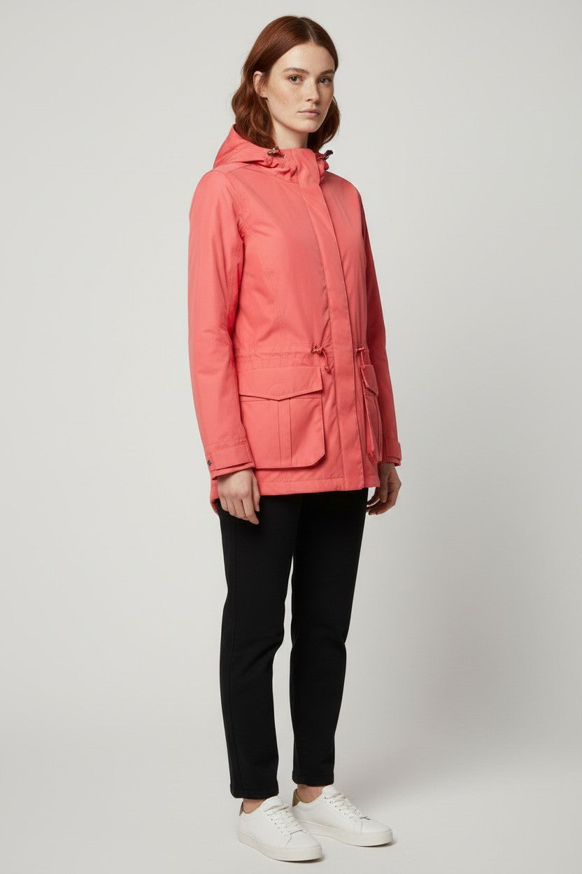 ESPRIT Damen Regenjacke Rot Größe XXL