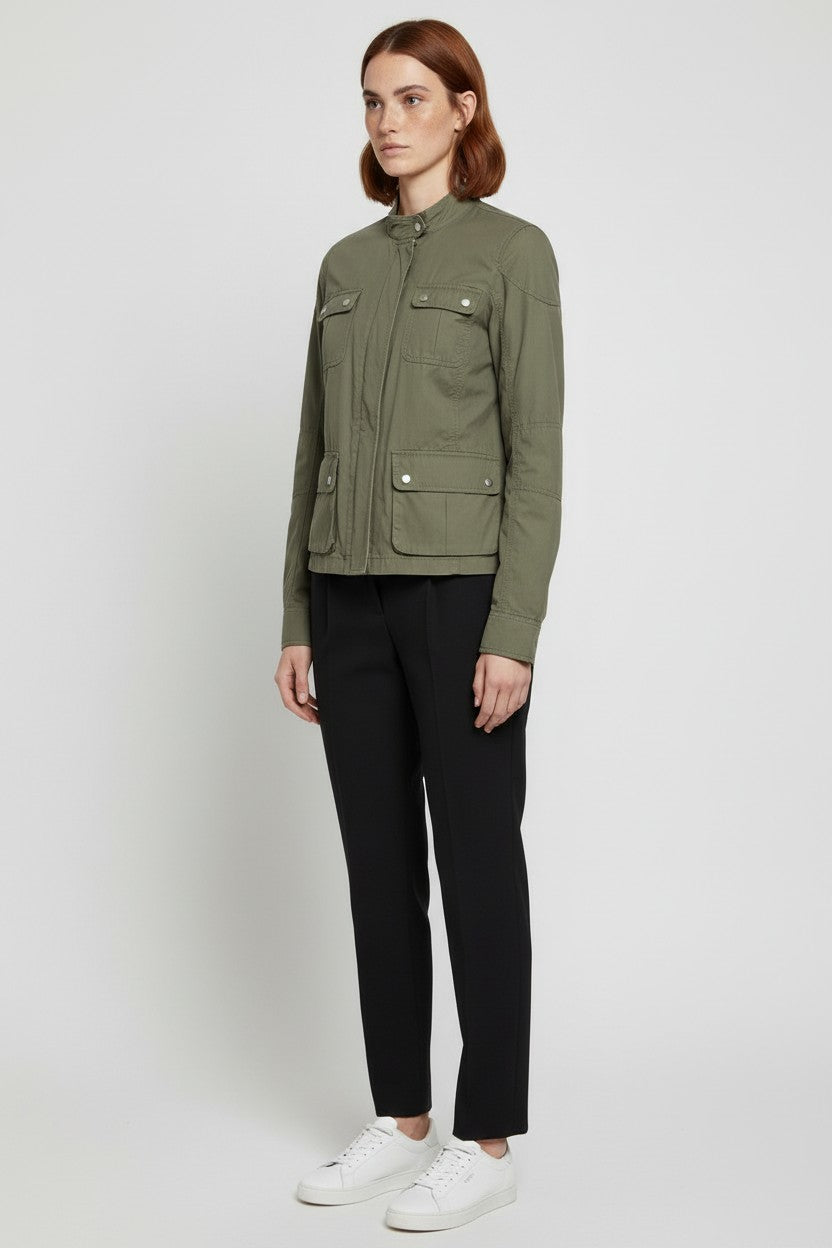 ESPRIT Damen Safarijacke Grün Größe XXL