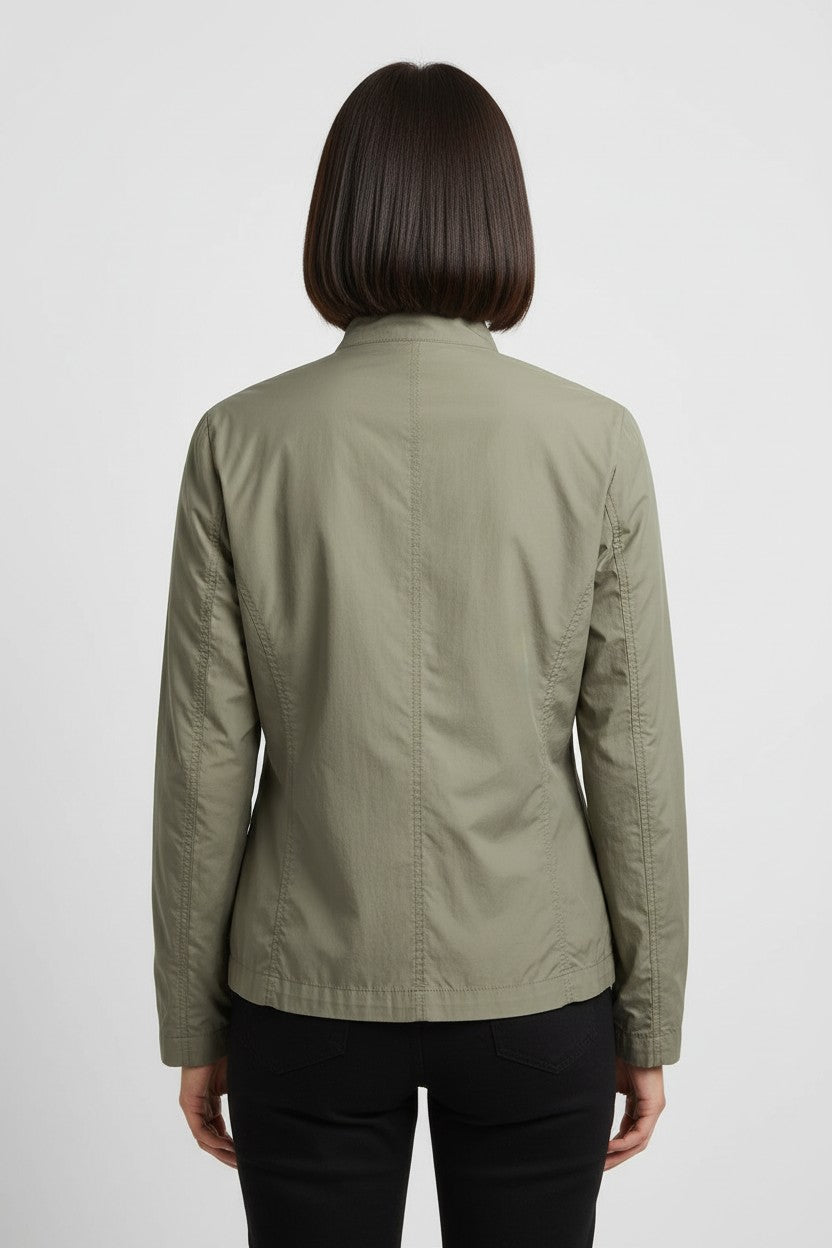 ESPRIT Damen Safarijacke Grün Größe XXL