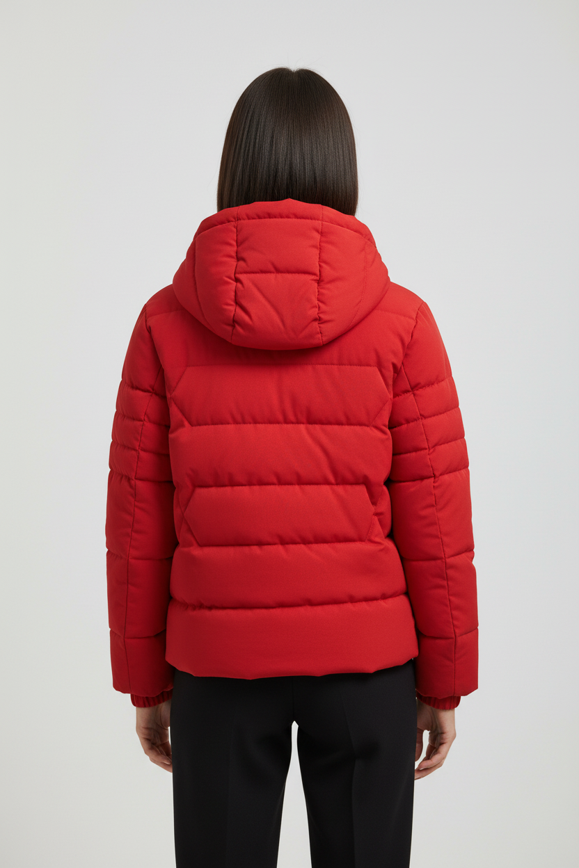 ESPRIT Damen Winterjacke Rot Größe XXL