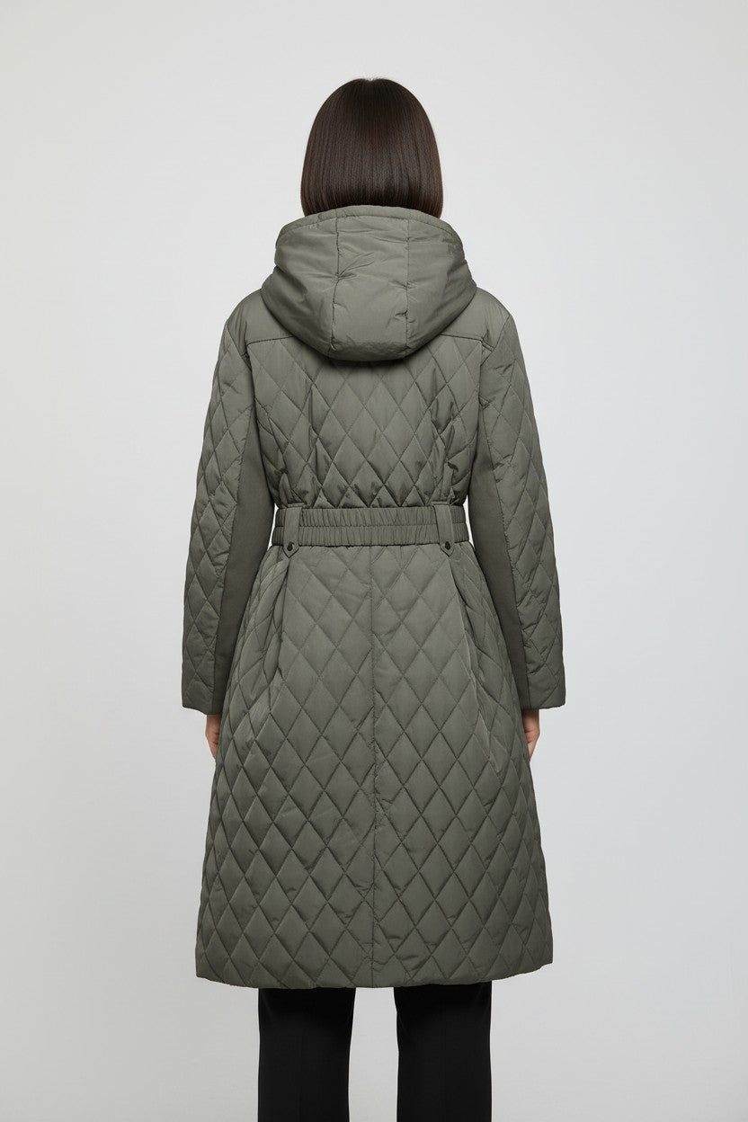 Guess Damen Mantel Grün Größe XL