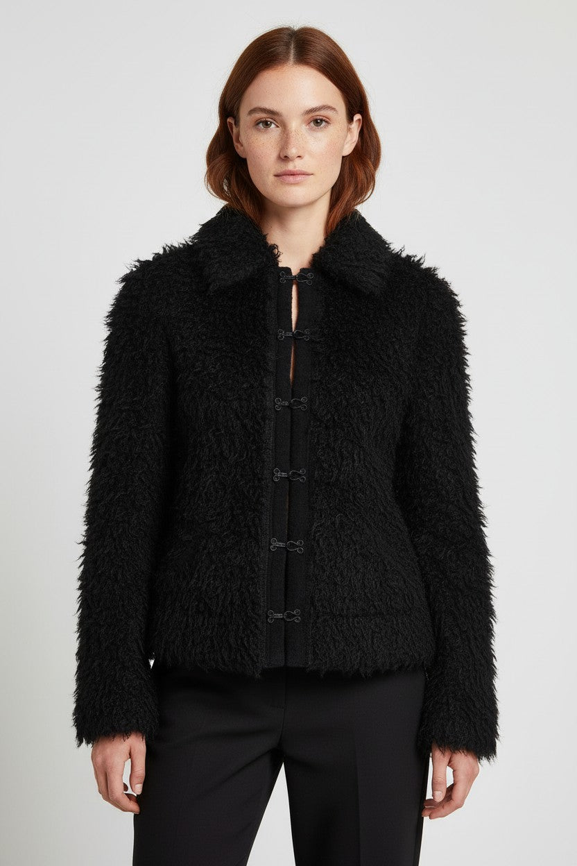 Miss Sixty Damen Jacke Schwarz Größe M