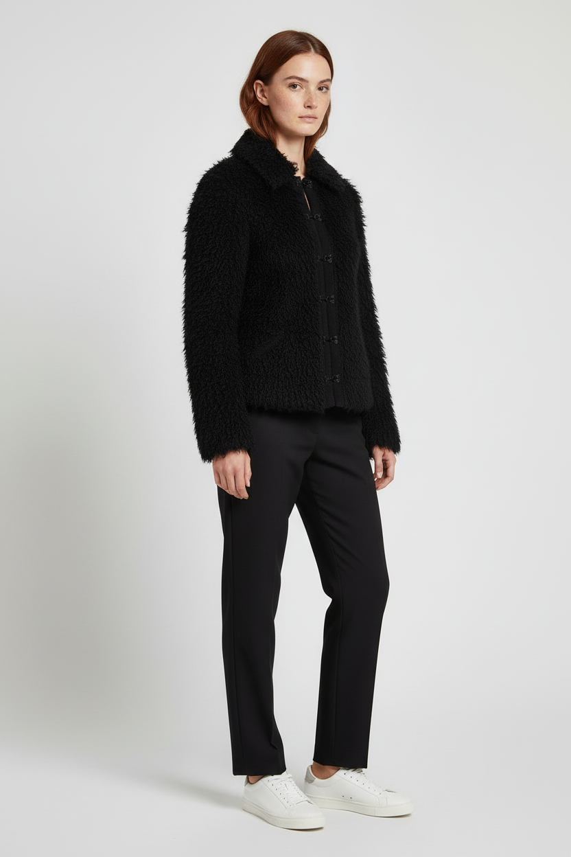 Miss Sixty Damen Jacke Schwarz Größe M