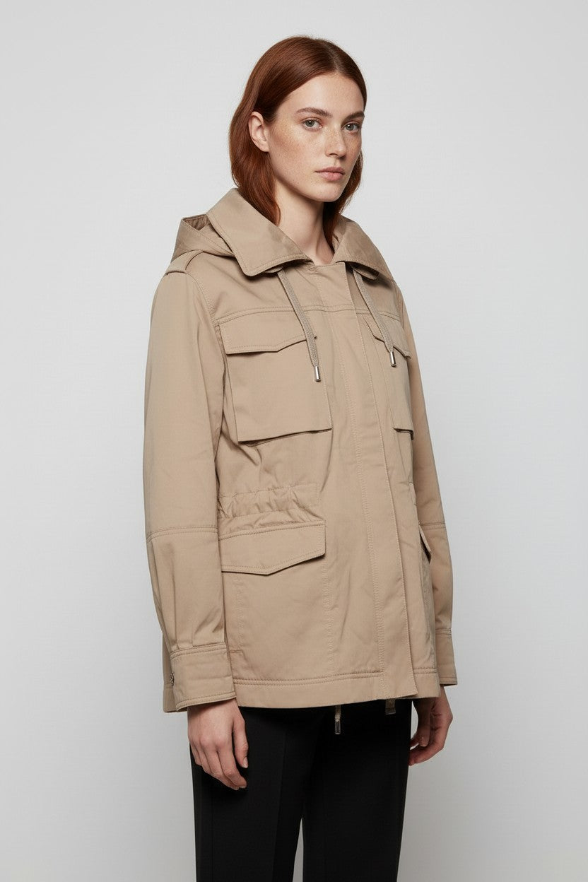 Tommy Hilfiger Damen Anorak Beige Größe 2XL