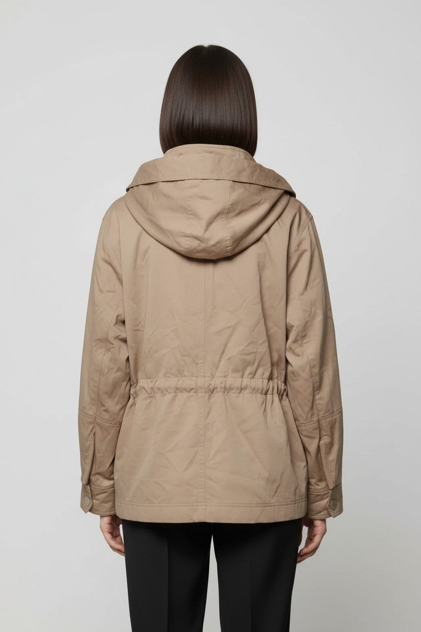 Tommy Hilfiger Damen Anorak Beige Größe 2XL