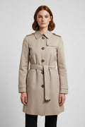 Tommy Hilfiger Damen Trenchcoat Beige Größe S