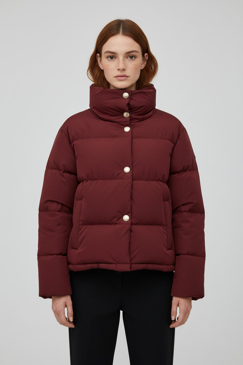 Tommy Hilfiger Damen Winterjacke Rot Größe S/M