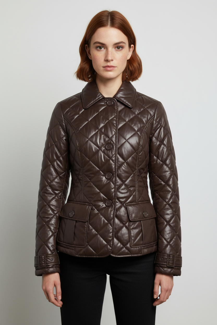 United Colors of Benetton Damen Jacke Braun Größe S