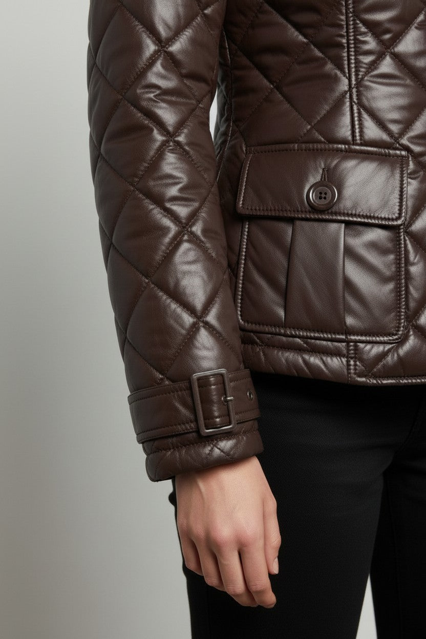 United Colors of Benetton Damen Jacke Braun Größe S