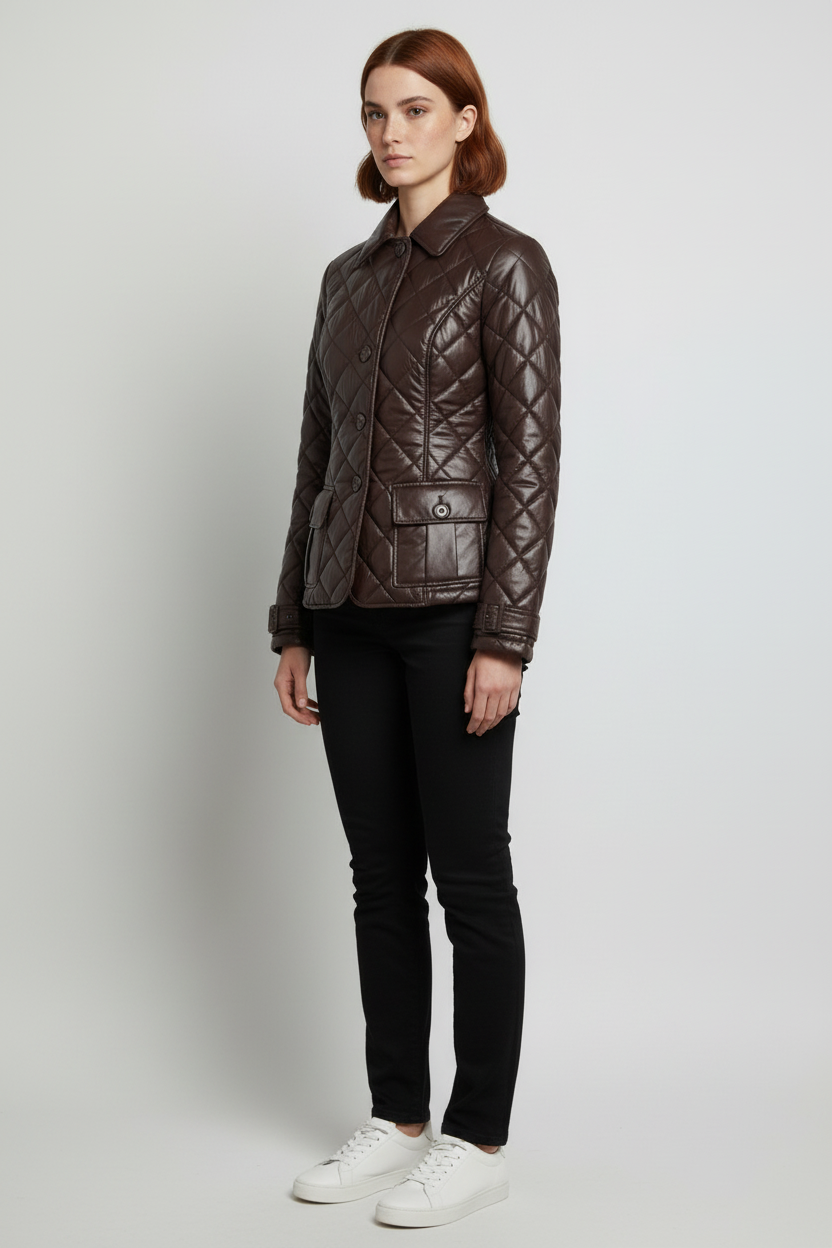 United Colors of Benetton Damen Jacke Braun Größe S