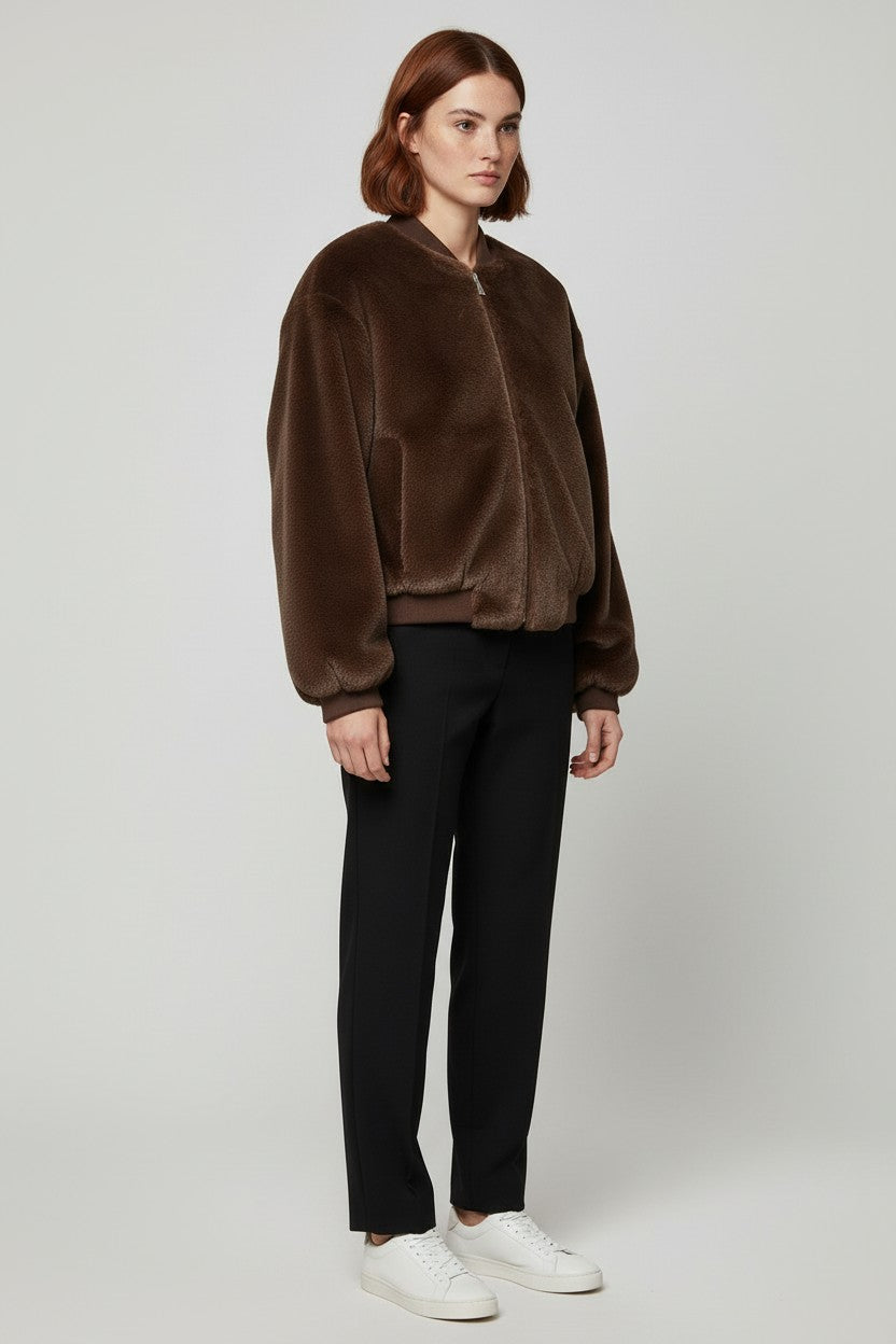 United Colors of Benetton Damen Jacke Braun Größe XL