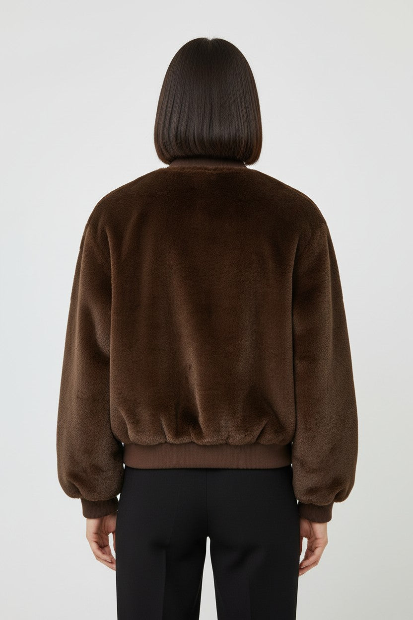 United Colors of Benetton Damen Jacke Braun Größe XL