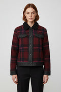 Desigual Damen Jacke Rot Schwarz Mehrfarbig Größe L