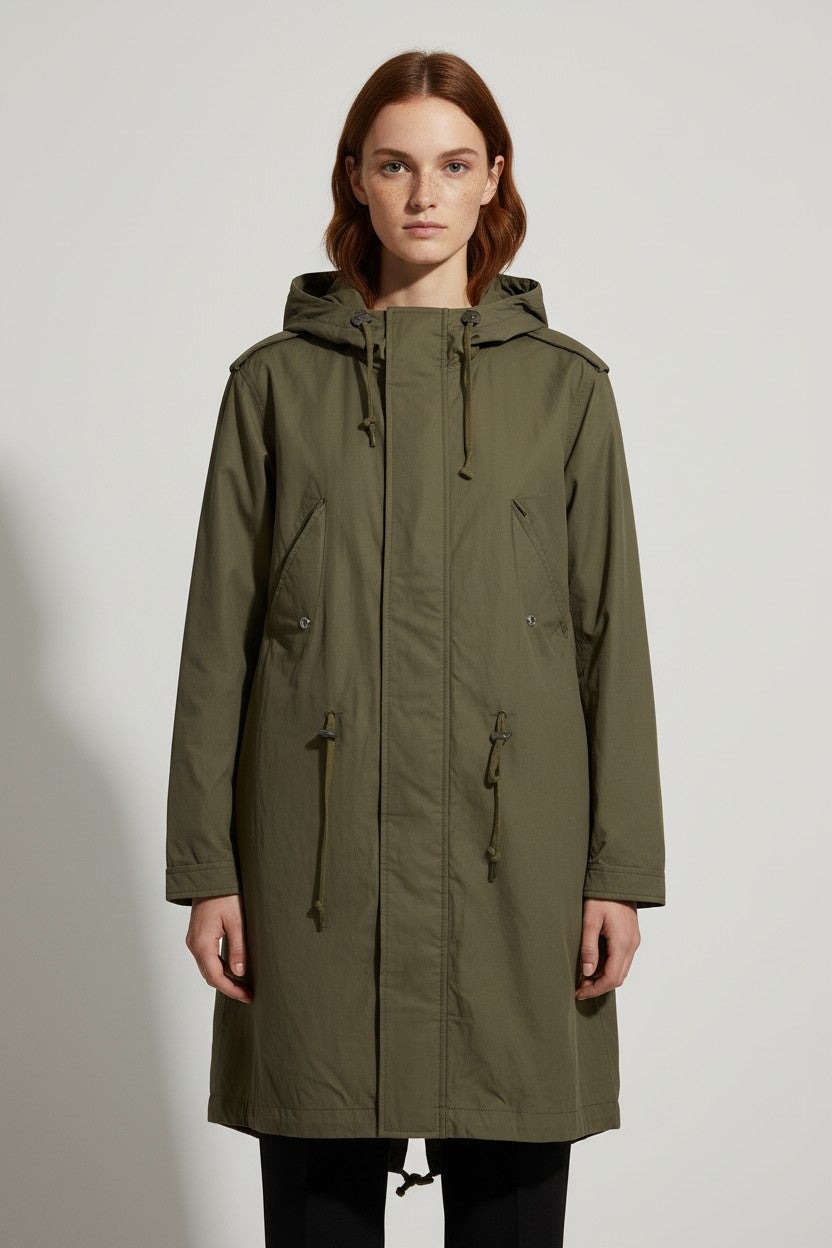 Diesel Damen Parka Grün Größe M