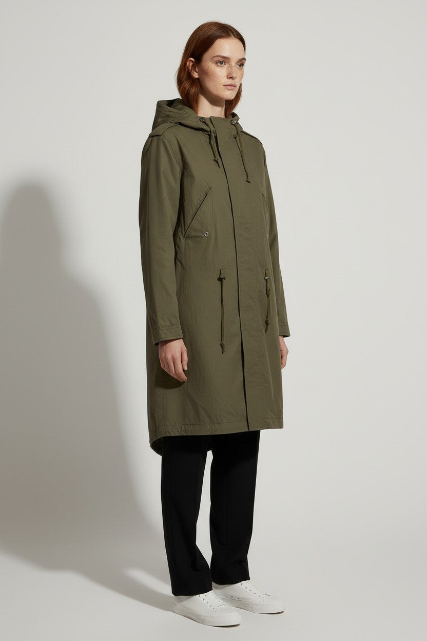 Diesel Damen Parka Grün Größe M