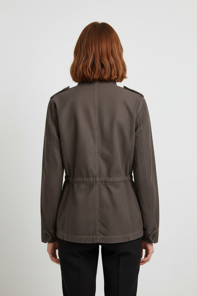 Diesel Damen Safarijacke Braun Größe L
