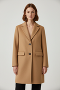 ESPRIT Damen Mantel Beige Größe XXL