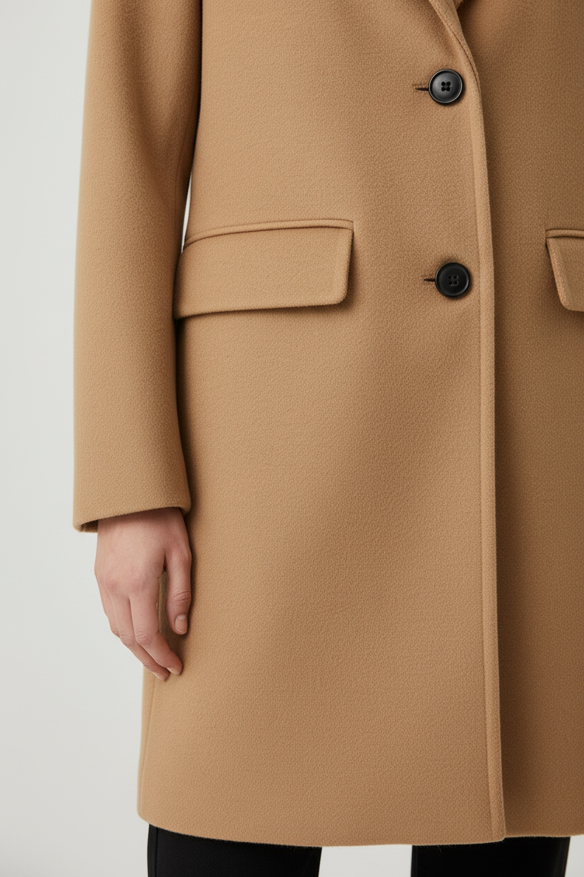 ESPRIT Damen Mantel Beige Größe XXL