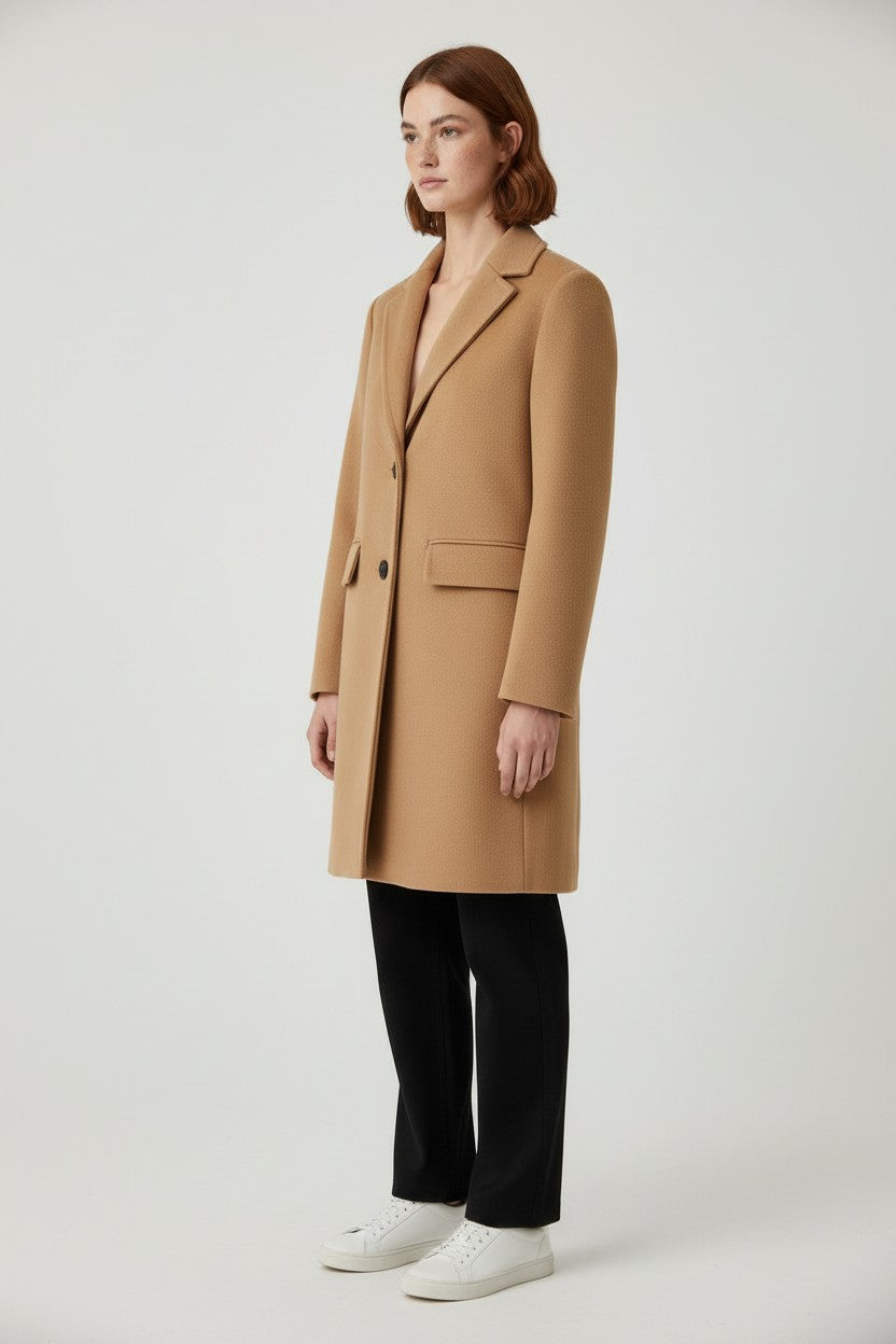 ESPRIT Damen Mantel Beige Größe XXL