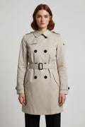 ESPRIT Damen Trenchcoat Beige Größe XS