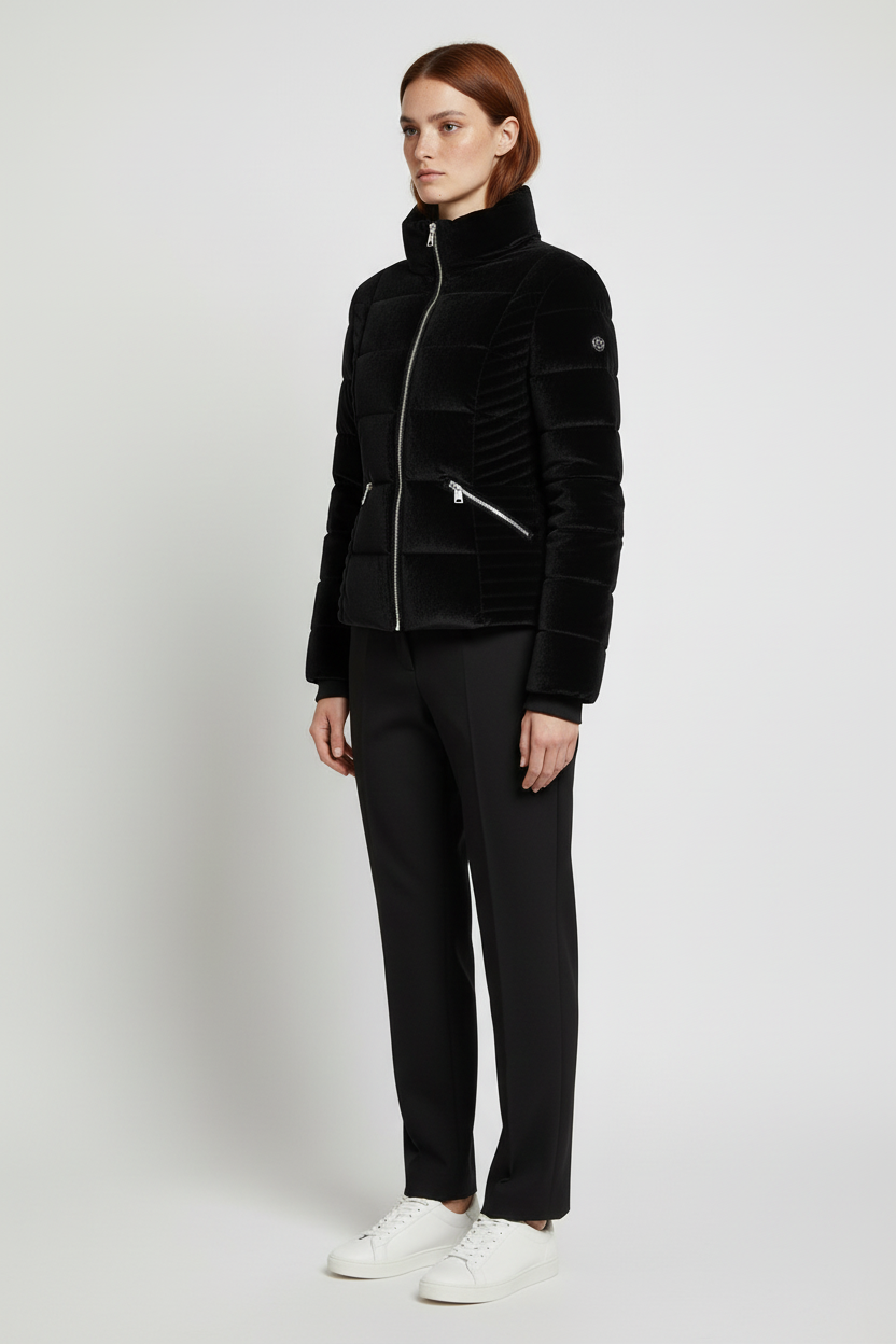 Guess Damen Winterjacke Schwarz Größe M