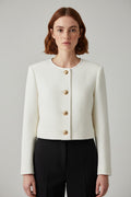 Miss Sixty Damen Jacke Beige Größe XS