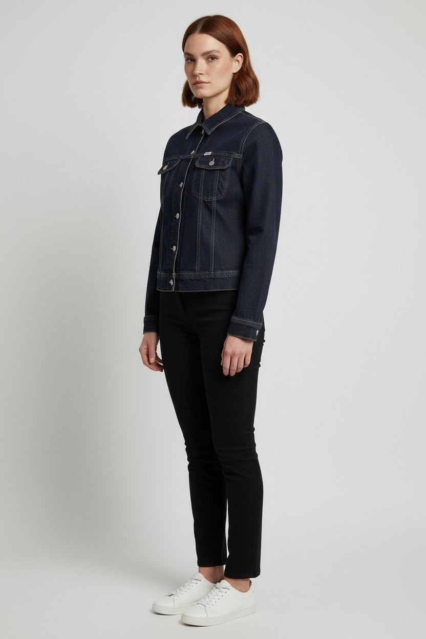 Miss Sixty Damen Jeansjacke Blau Größe M