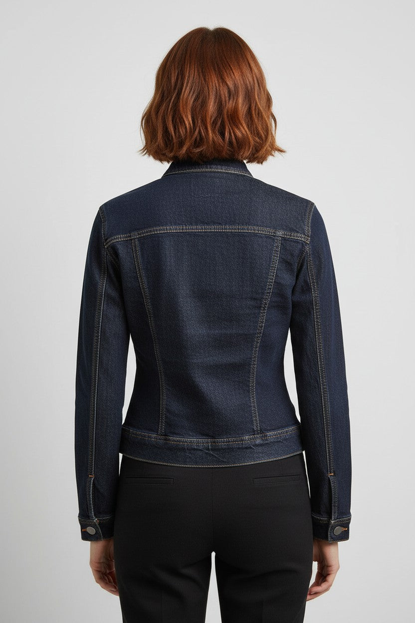 Miss Sixty Damen Jeansjacke Blau Größe M