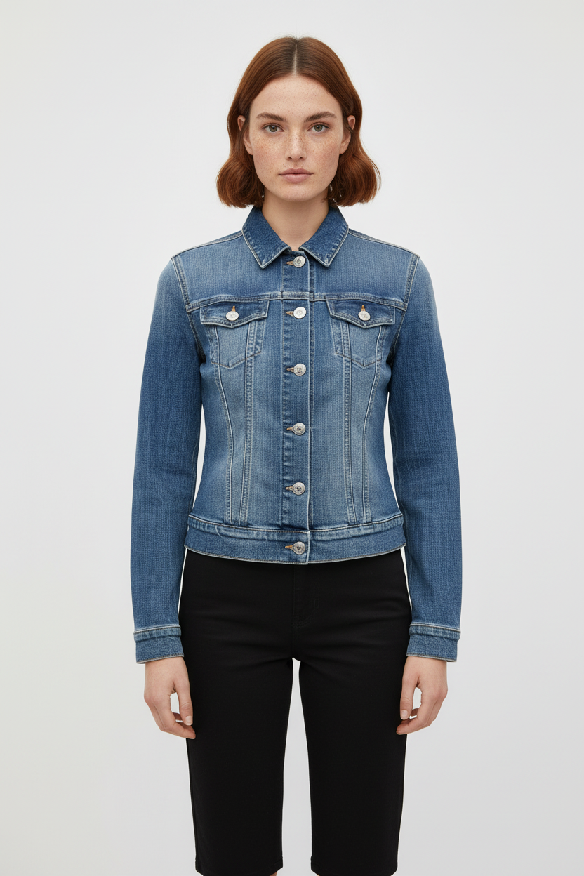Replay Damen Jeansjacke Blau Größe XS