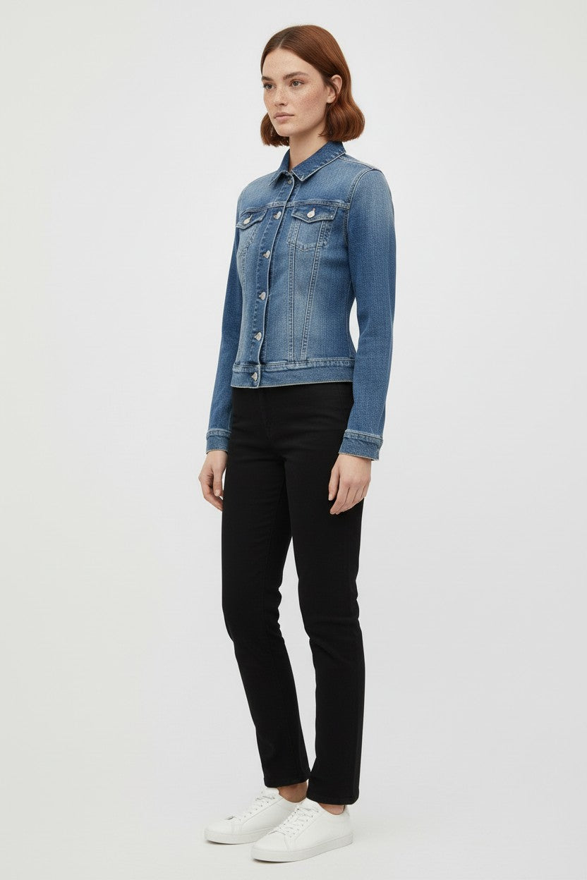 Replay Damen Jeansjacke Blau Größe XS