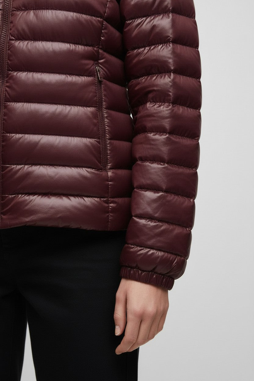 Tommy Hilfiger Damen Jacke Lila Größe XL