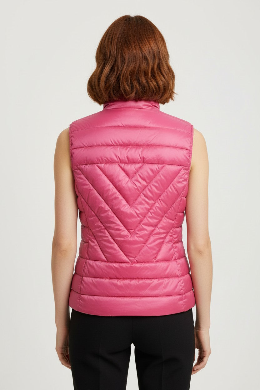 Tommy Hilfiger Damen Outdoor Weste Pink Größe 2XL