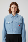 Tommy Hilfiger Jeans Damen Jacke Blau Größe S